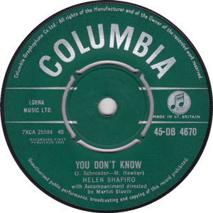Columbia 45-DB 4670